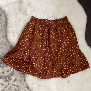 Floral Fall Skirt